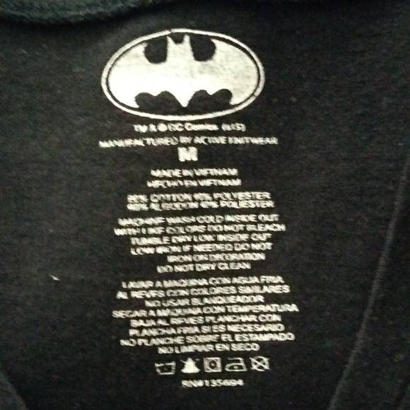 Black and gold batman tank top - Picture 2 of 2